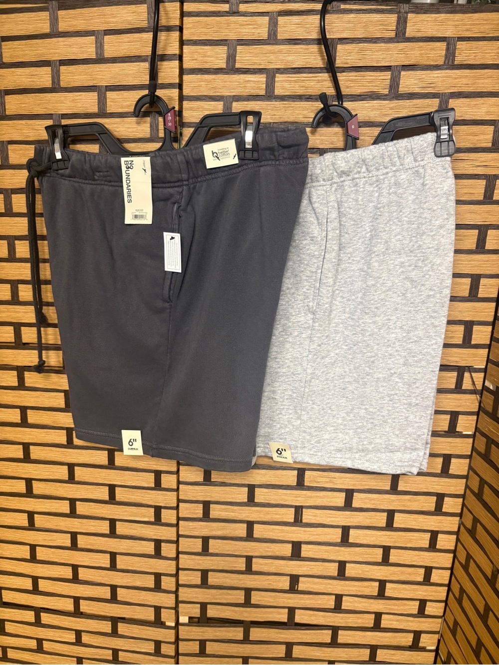 No boundaries jogger sweat shorts size small lot of 2
